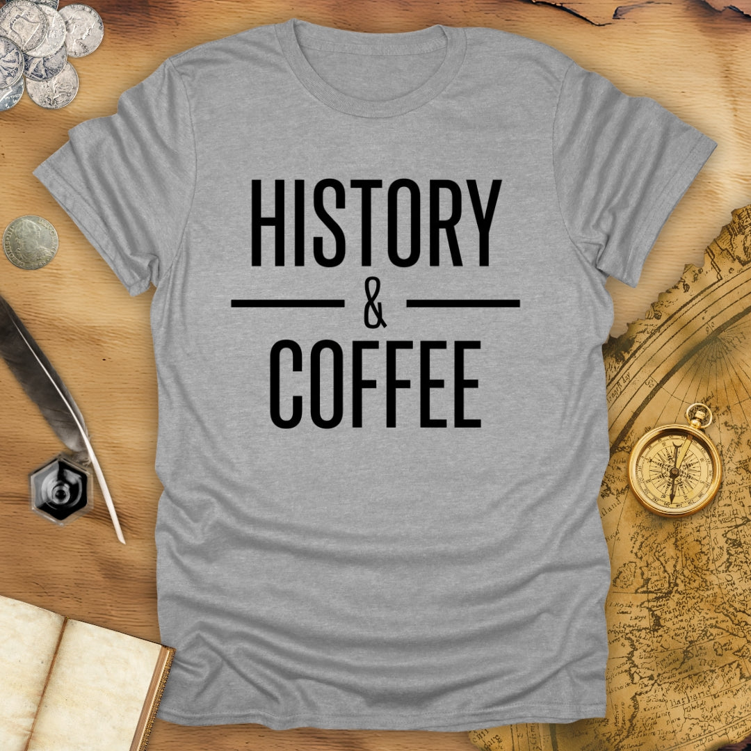 History & Coffee T-Shirt
