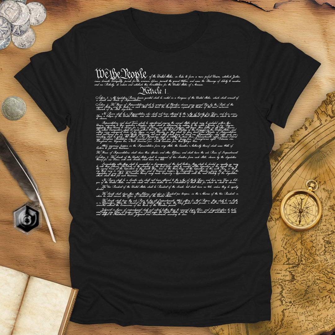 United States Of America Constitution - We The People T-Shirt
