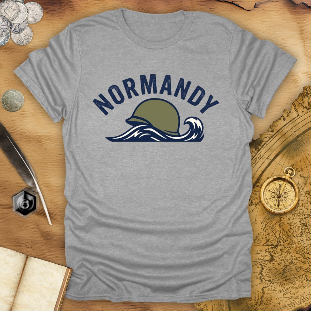 Normandy M1 Helmet T-Shirt