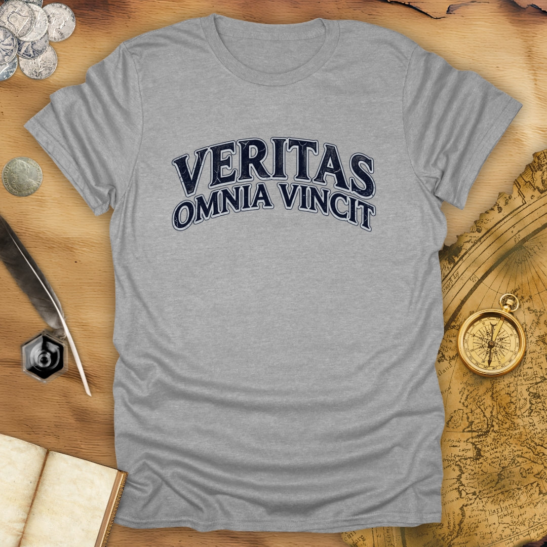 Truth Conquers All Things - Veritas Omnia  Vincit T-Shirt