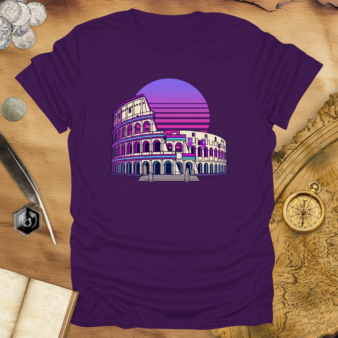 Synthwave Colosseum T-Shirt