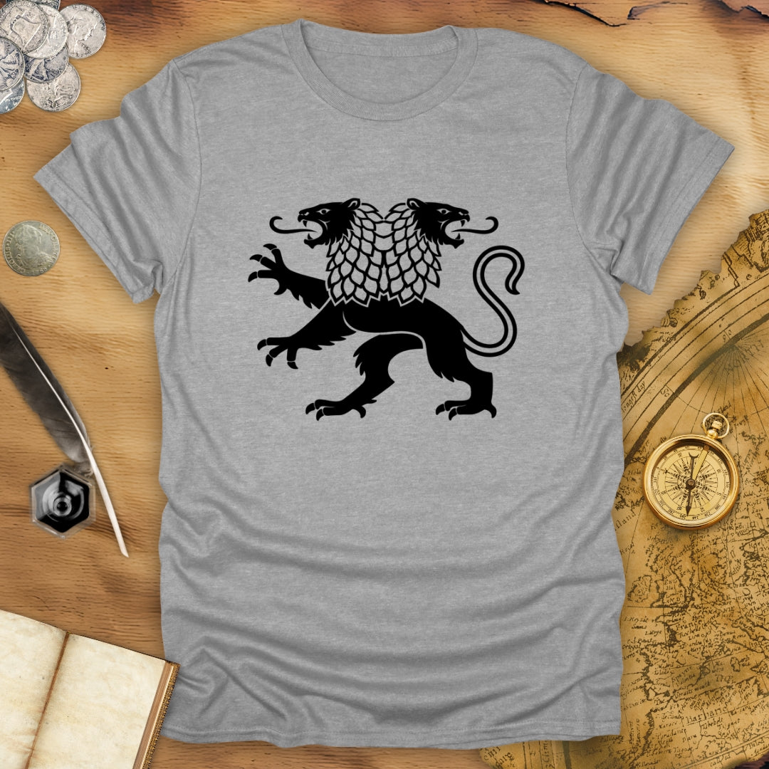 Heraldic Lion - Bicephalous - T-Shirt