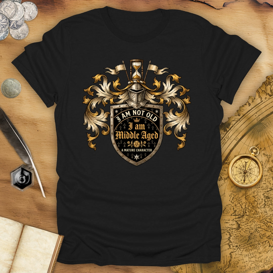 Heraldic Middle-Aged T-Shirt