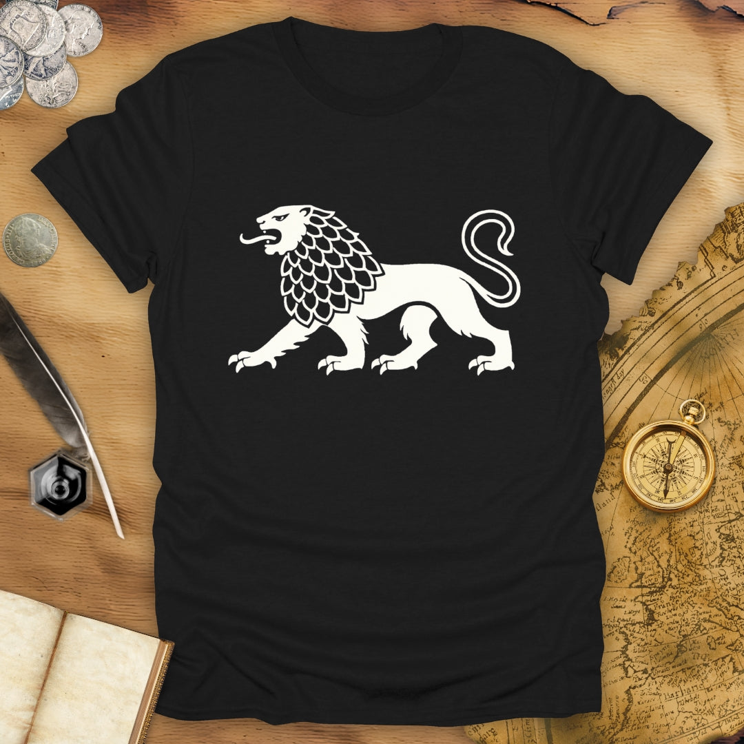 Heraldic Lion - Passant - T-Shirt