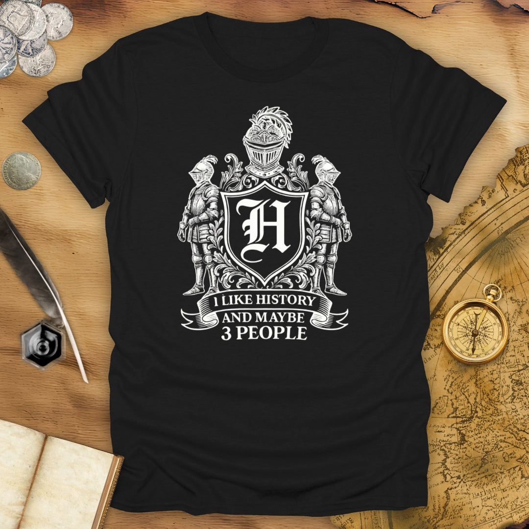 And Maybe 3 People - Heraldic T-Shirt