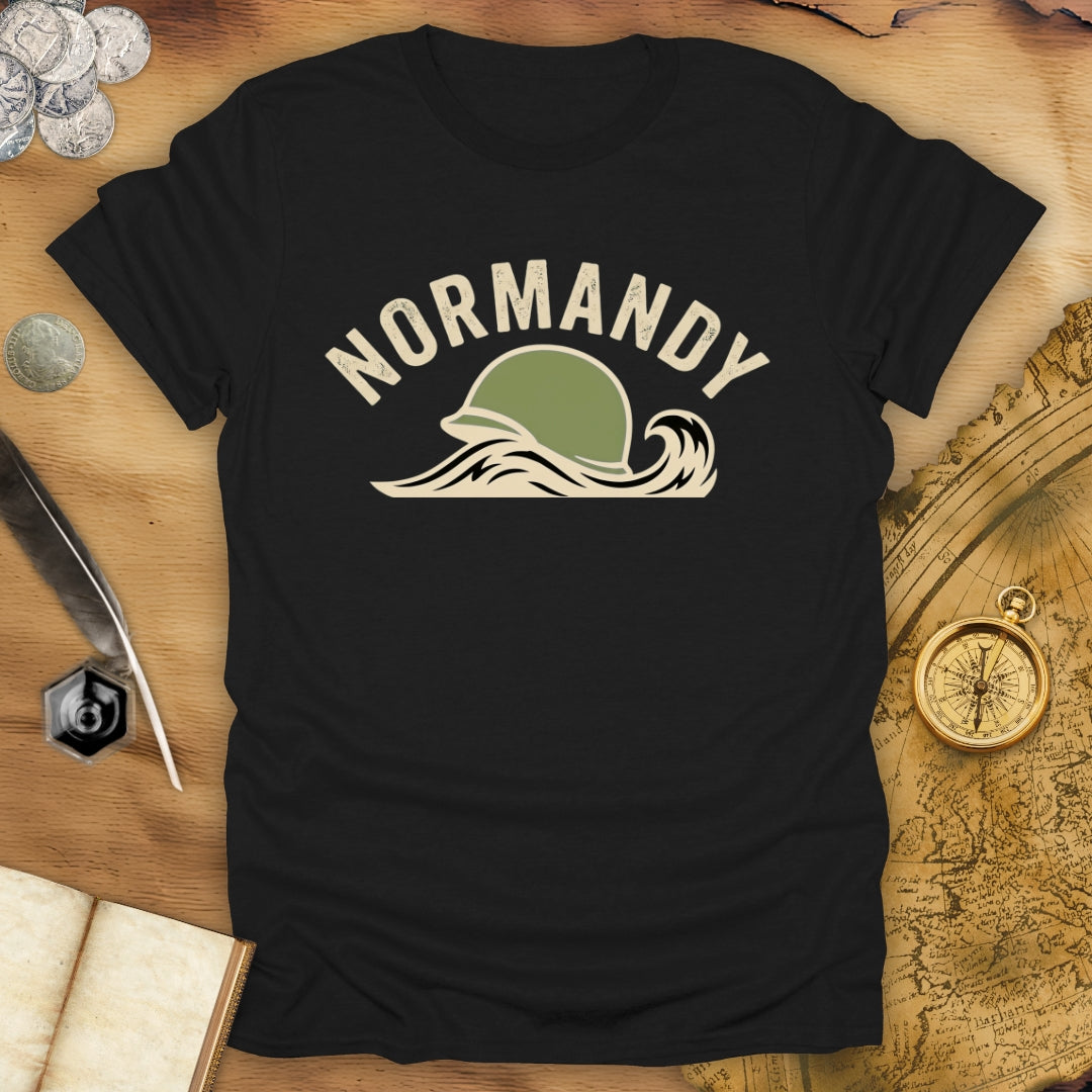 Normandy M1 Helmet T-Shirt