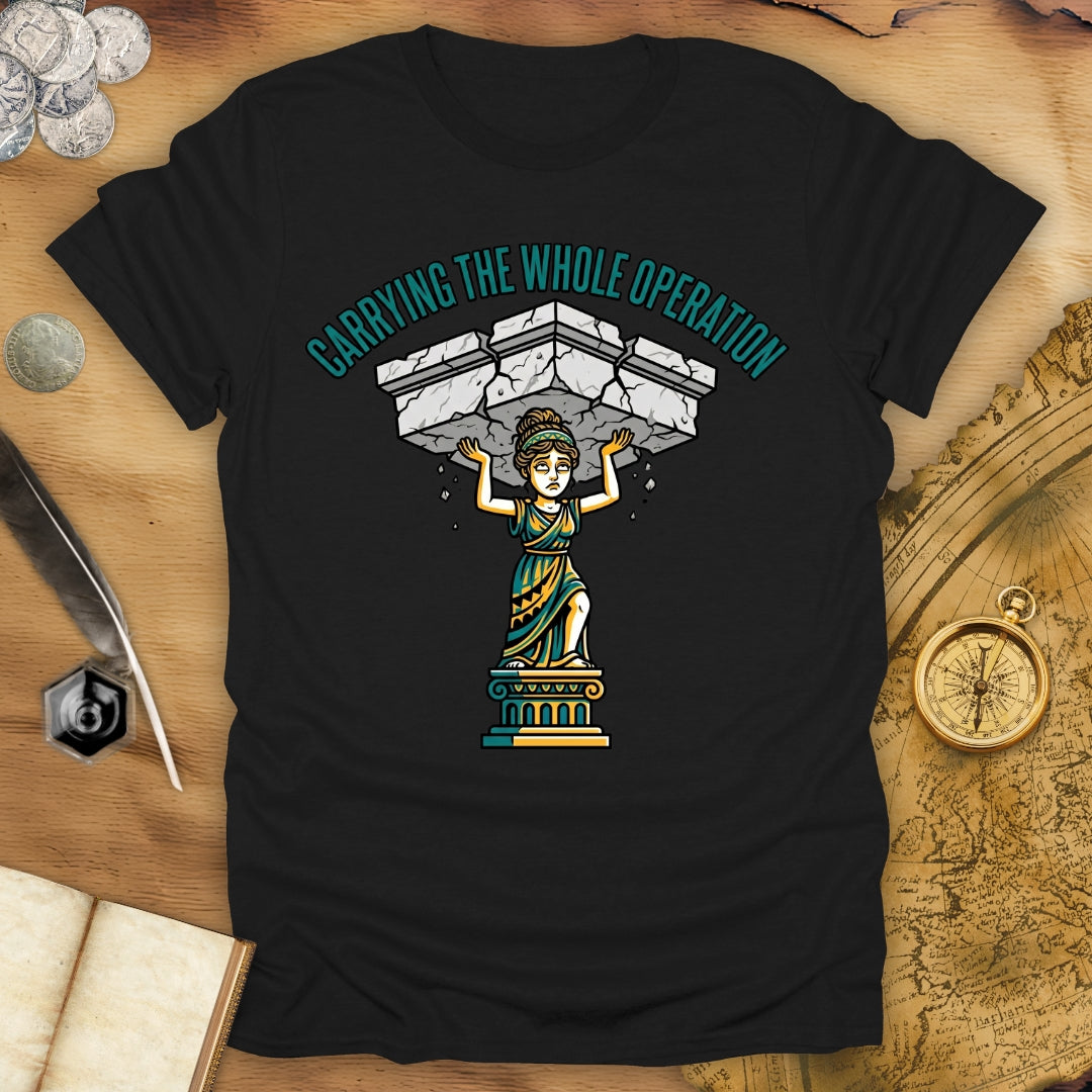 A Caryatid Carrying T-Shirt