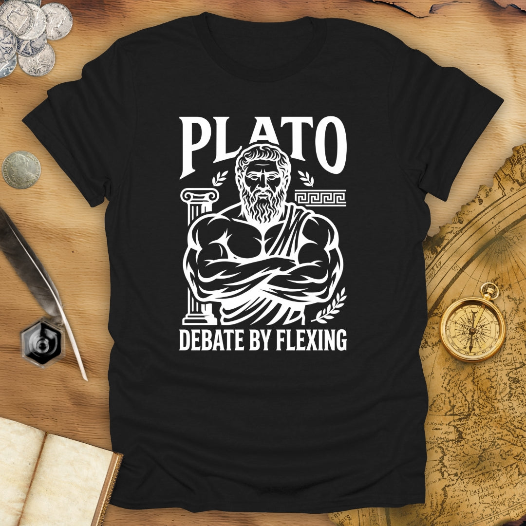 Plato Flexing T-Shirt
