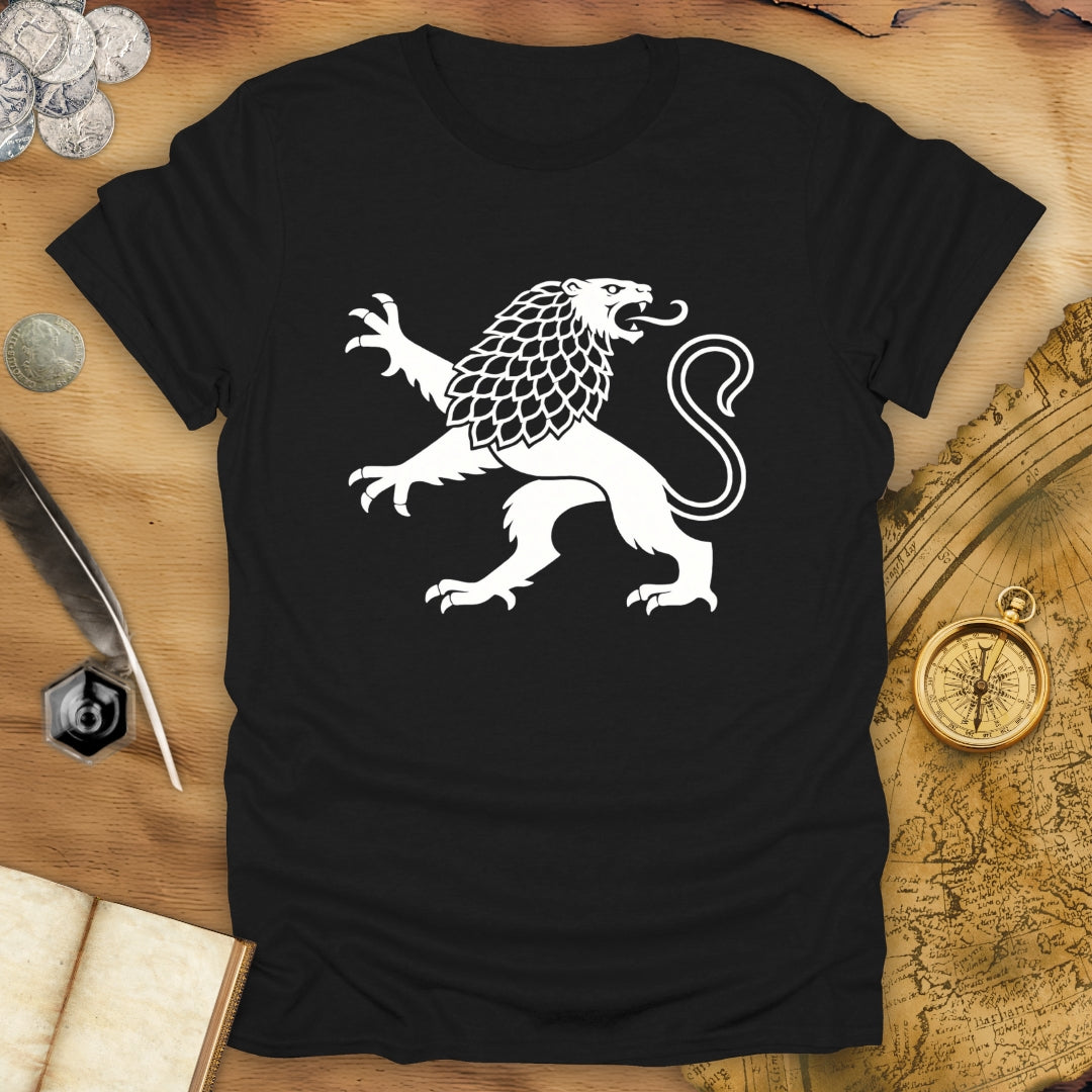 Heraldic Lion - Rear-Regardant - T-Shirt