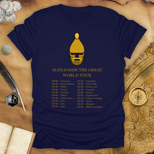 Alexander The Great World Tour T-Shirt