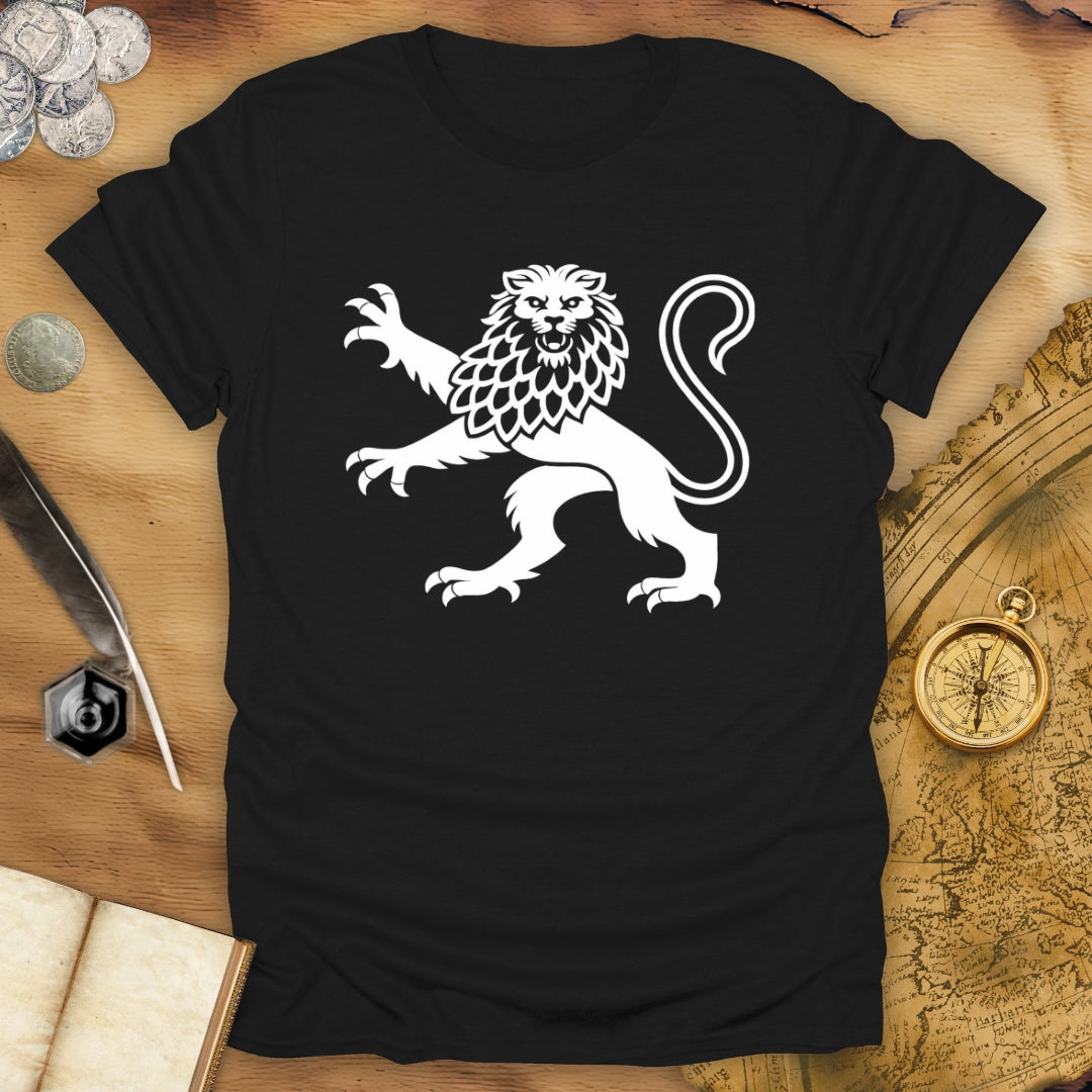 Heraldic Lion - Regardant - T-Shirt