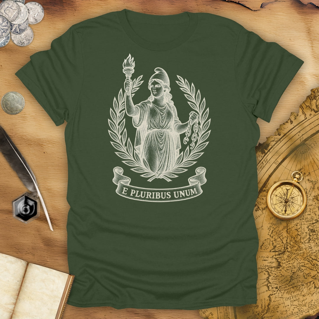 E Pluribus Unum Engraving T-Shirt