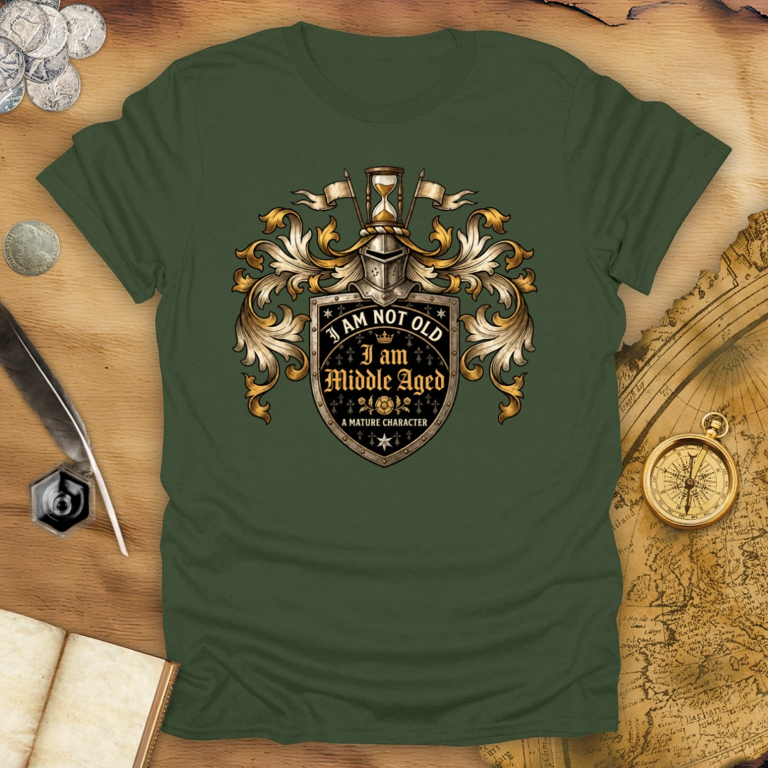 Heraldic Middle-Aged T-Shirt