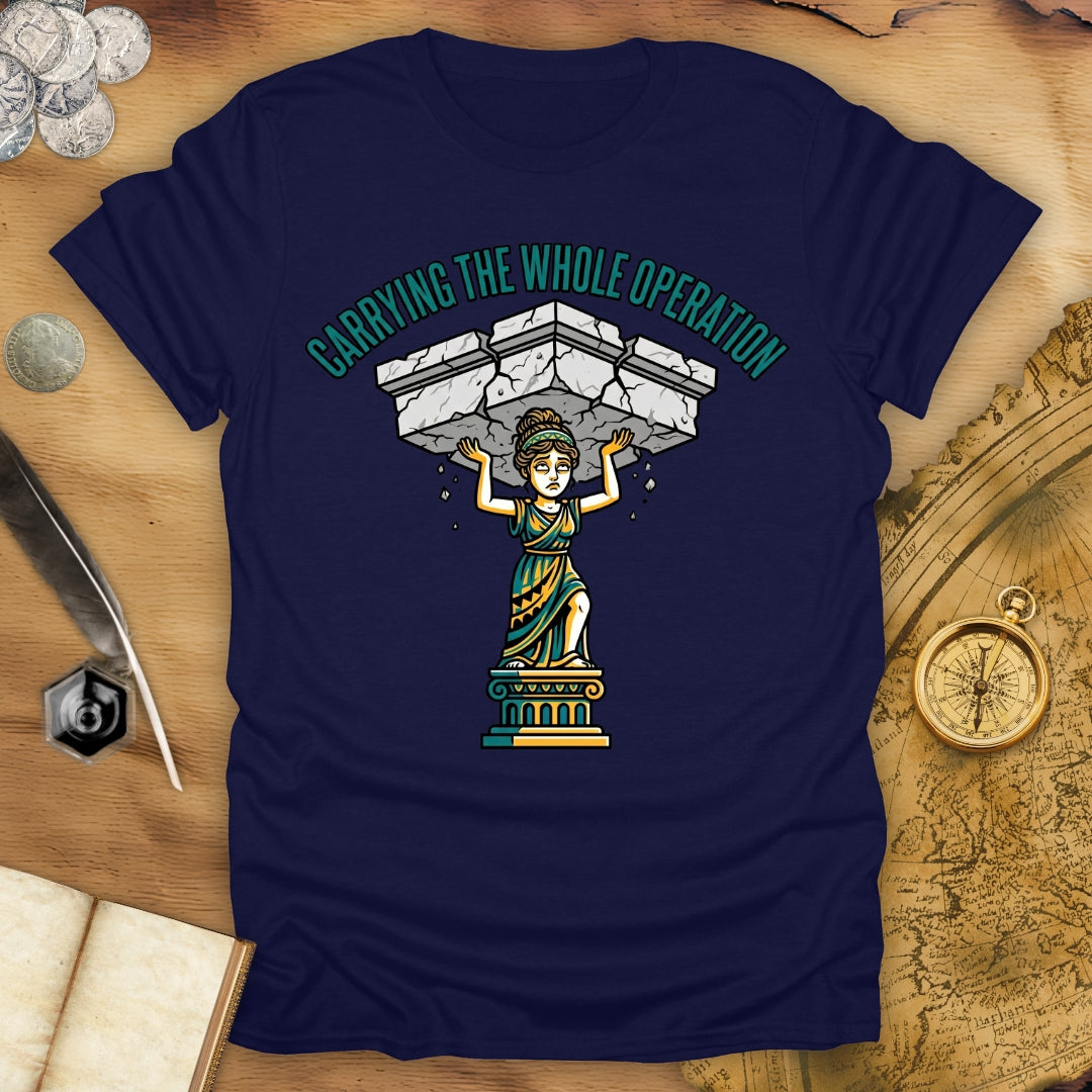 A Caryatid Carrying T-Shirt