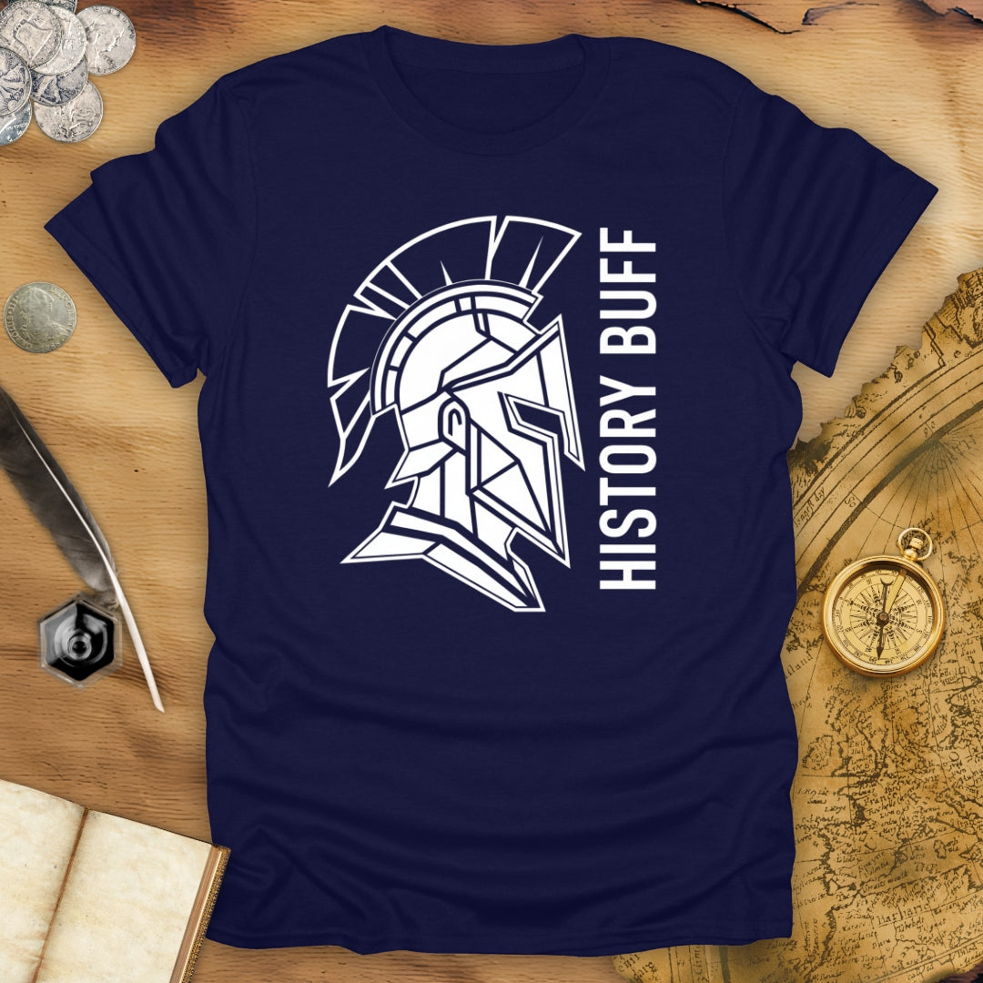 History Buff Helmet T-Shirt