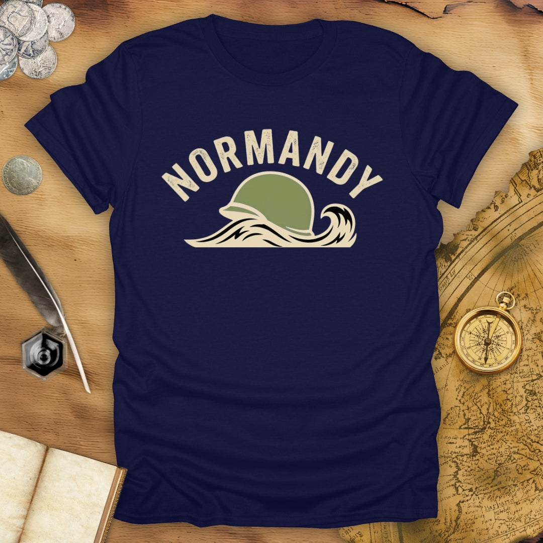 Normandy M1 Helmet T-Shirt