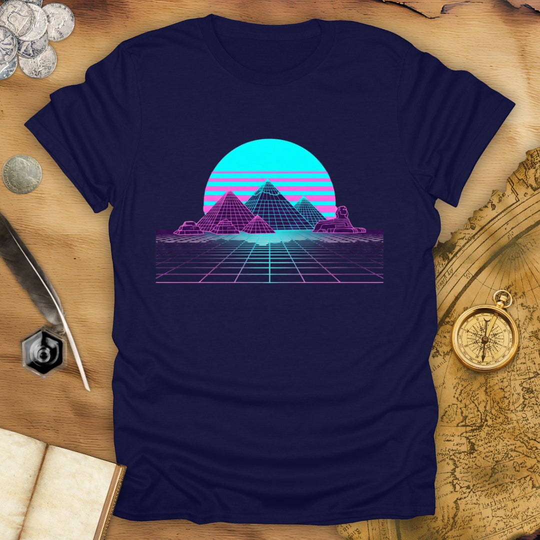 Synthwave Pyramids T-Shirt