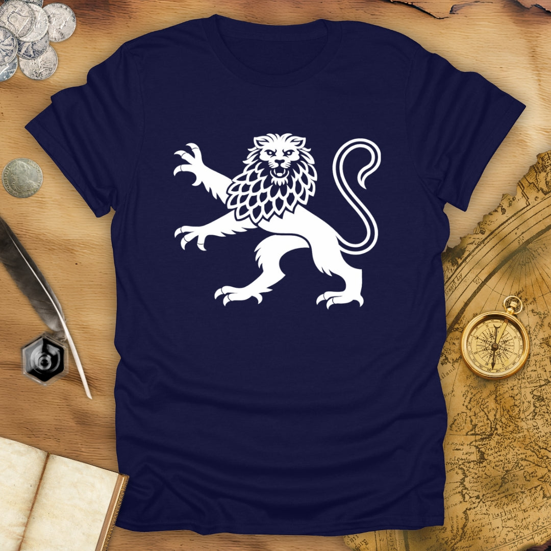 Heraldic Lion - Regardant - T-Shirt