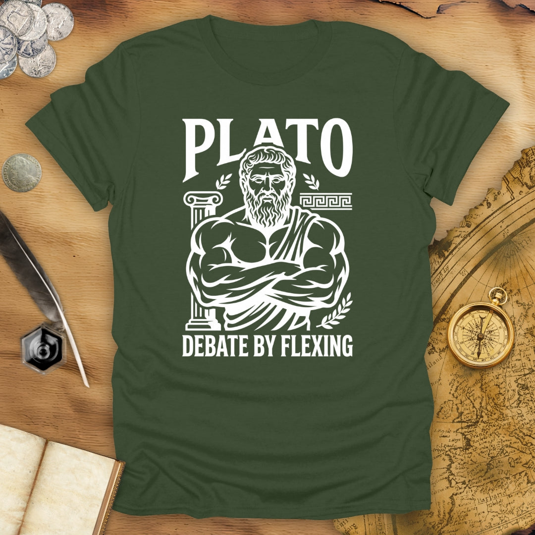 Plato Flexing T-Shirt