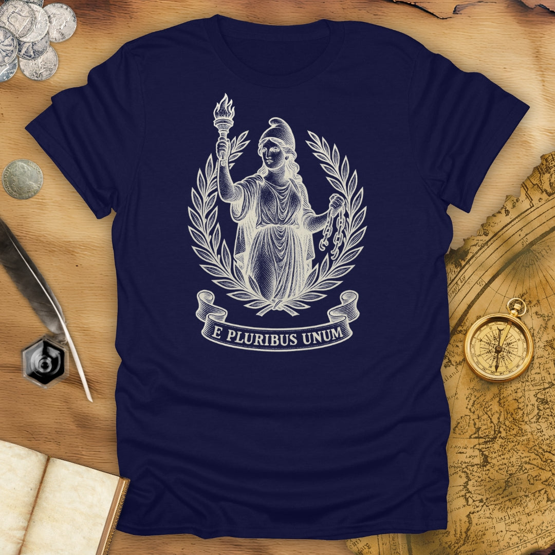 E Pluribus Unum Engraving T-Shirt