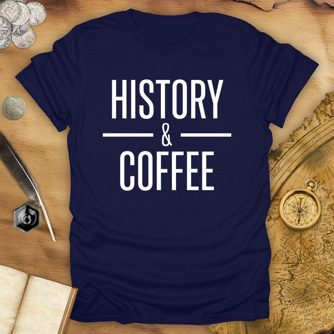 History & Coffee T-Shirt