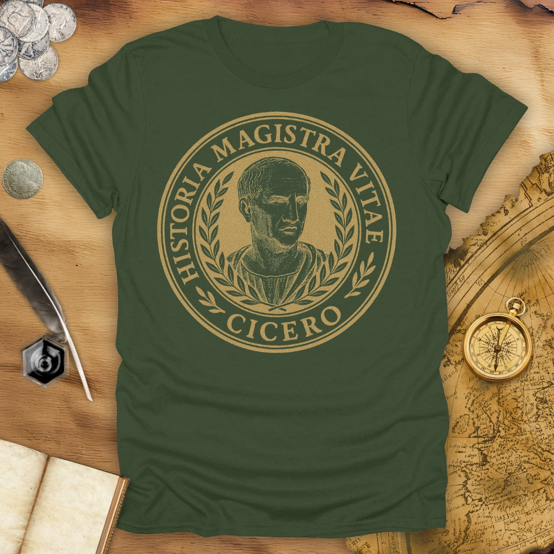 Historia Magistra Vitae - Cicero T-Shirt