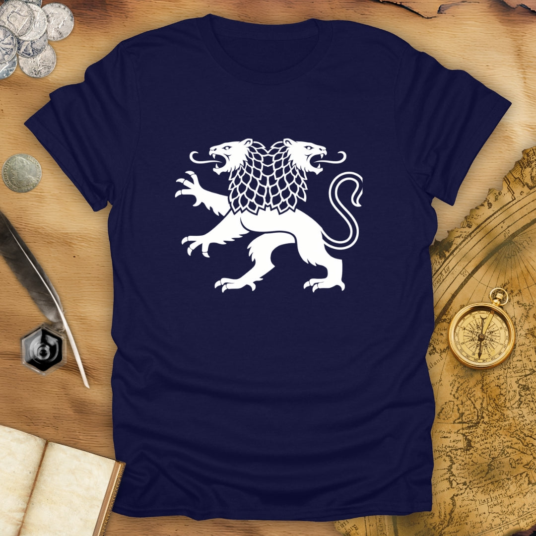 Heraldic Lion - Bicephalous - T-Shirt
