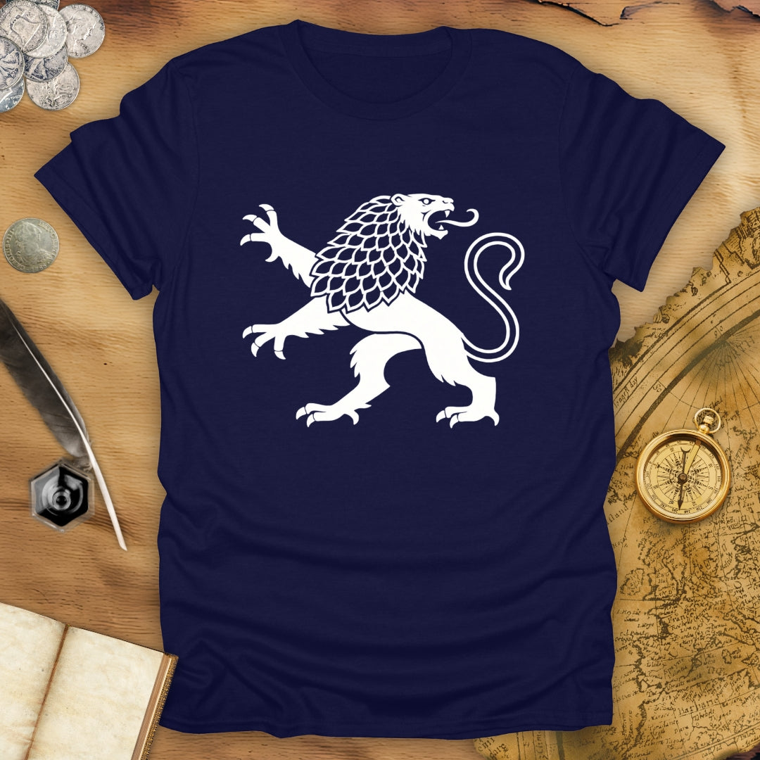 Heraldic Lion - Rear-Regardant - T-Shirt
