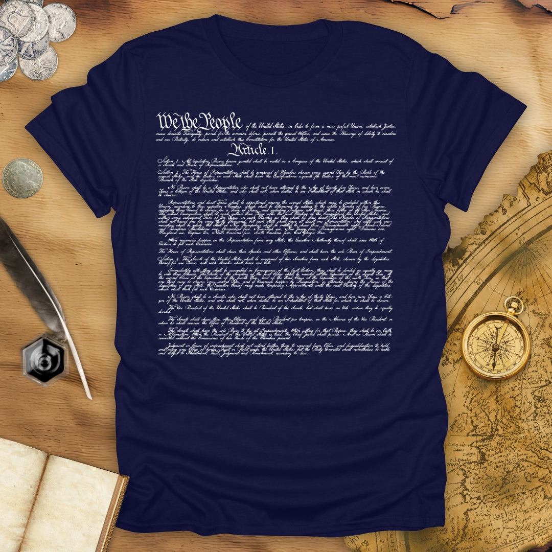 United States Of America Constitution - We The People T-Shirt