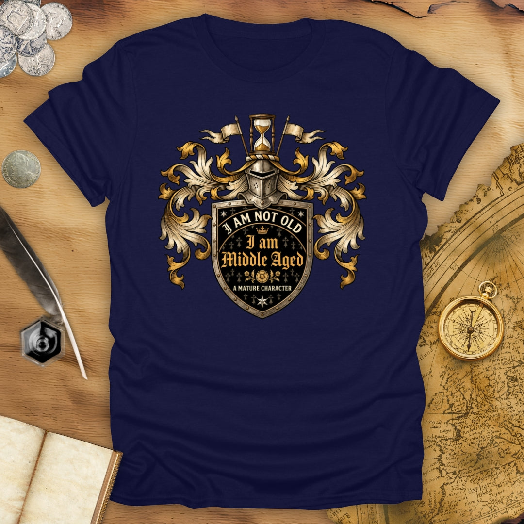 Heraldic Middle-Aged T-Shirt