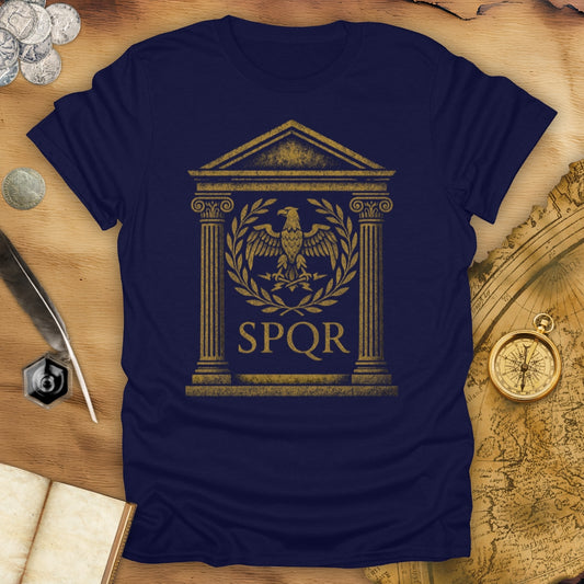 SPQR Temple T-Shirt