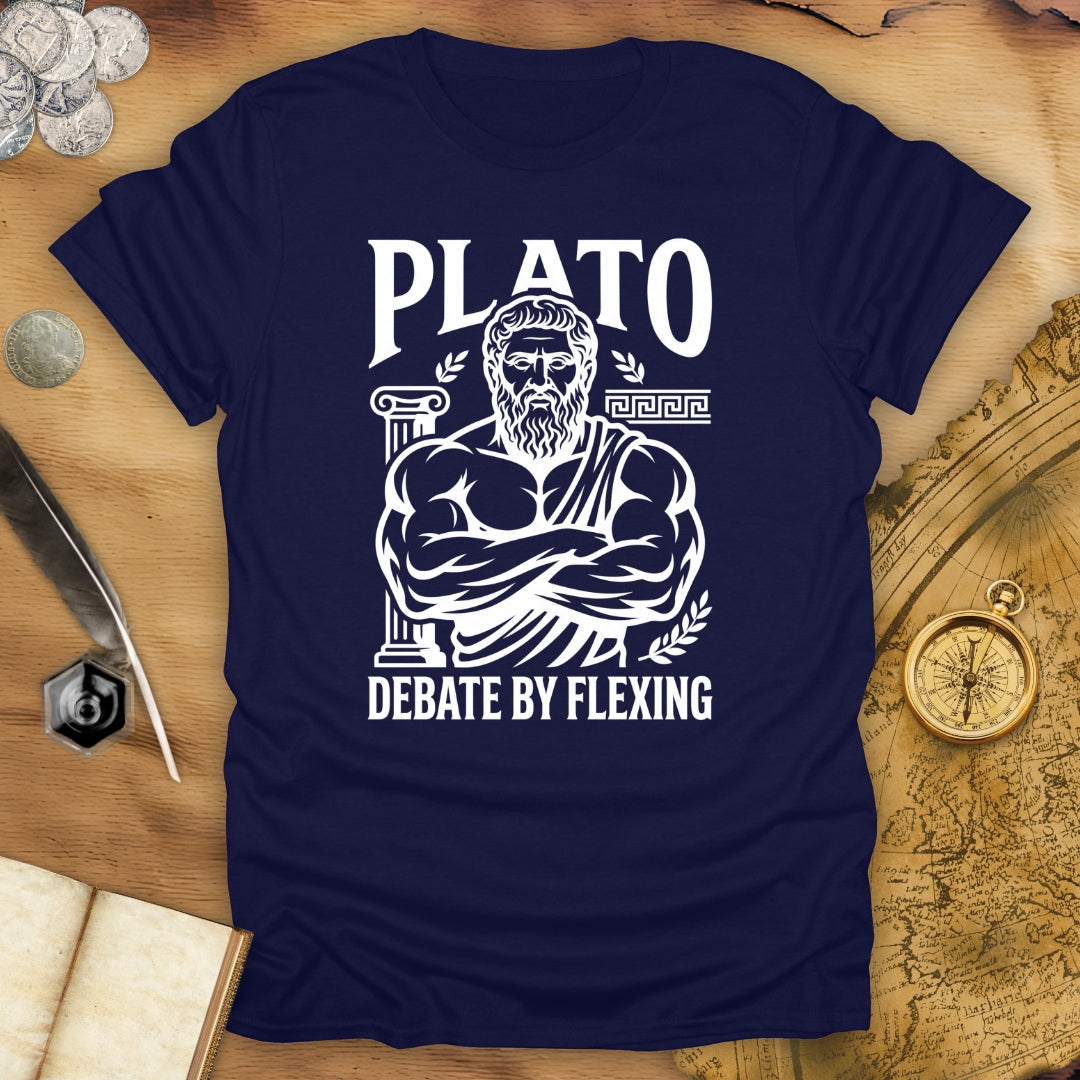 Plato Flexing T-Shirt
